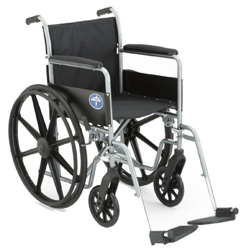 Medline Wheelchairs - Over 450 lbs. - L (19.1 - 24)