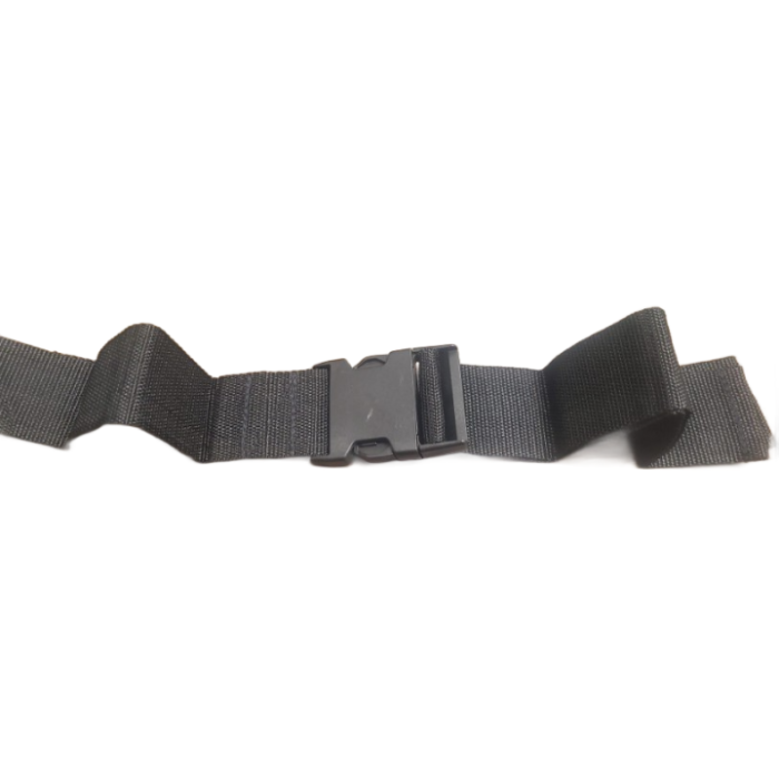 Black seat belt belt clearance