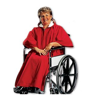 Silvert's Unisex Lined Wheelchair Poncho