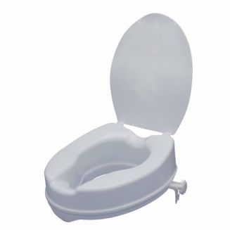 Ezee Life Raised Toilet with Lid