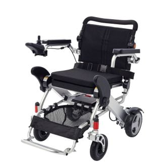 3G Platinum Folding Electric Wheelchair with 8 inches Rear Wheels	