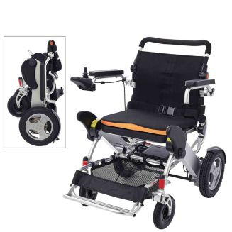 3G Platinum Folding Electric Wheelchair with 12 inches Rear Wheels	