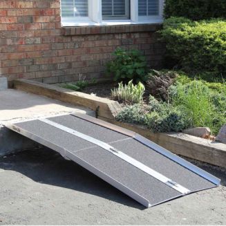 Ezee Life Multi-fold Wheelchair Ramp with Grip Tape