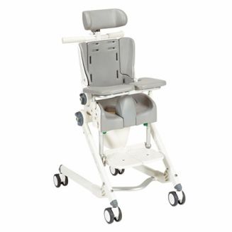 Flamingo Mobile Pediatric Bath and Toilet Chair